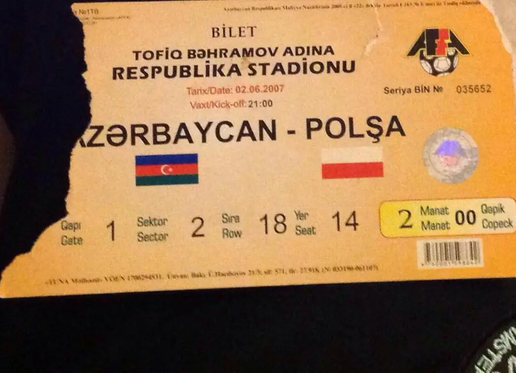Азербайджан-Польша-2007