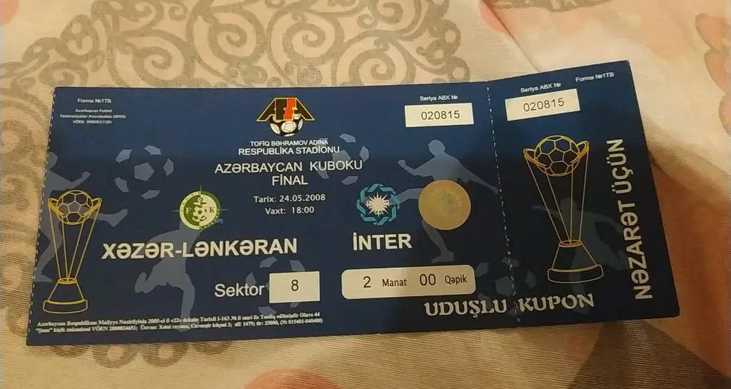 Хазар-Интер финал кубка