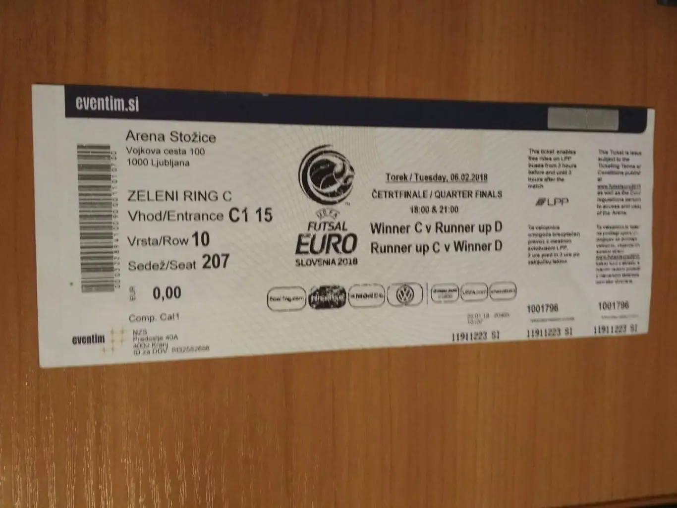 Евро 2018 футзал