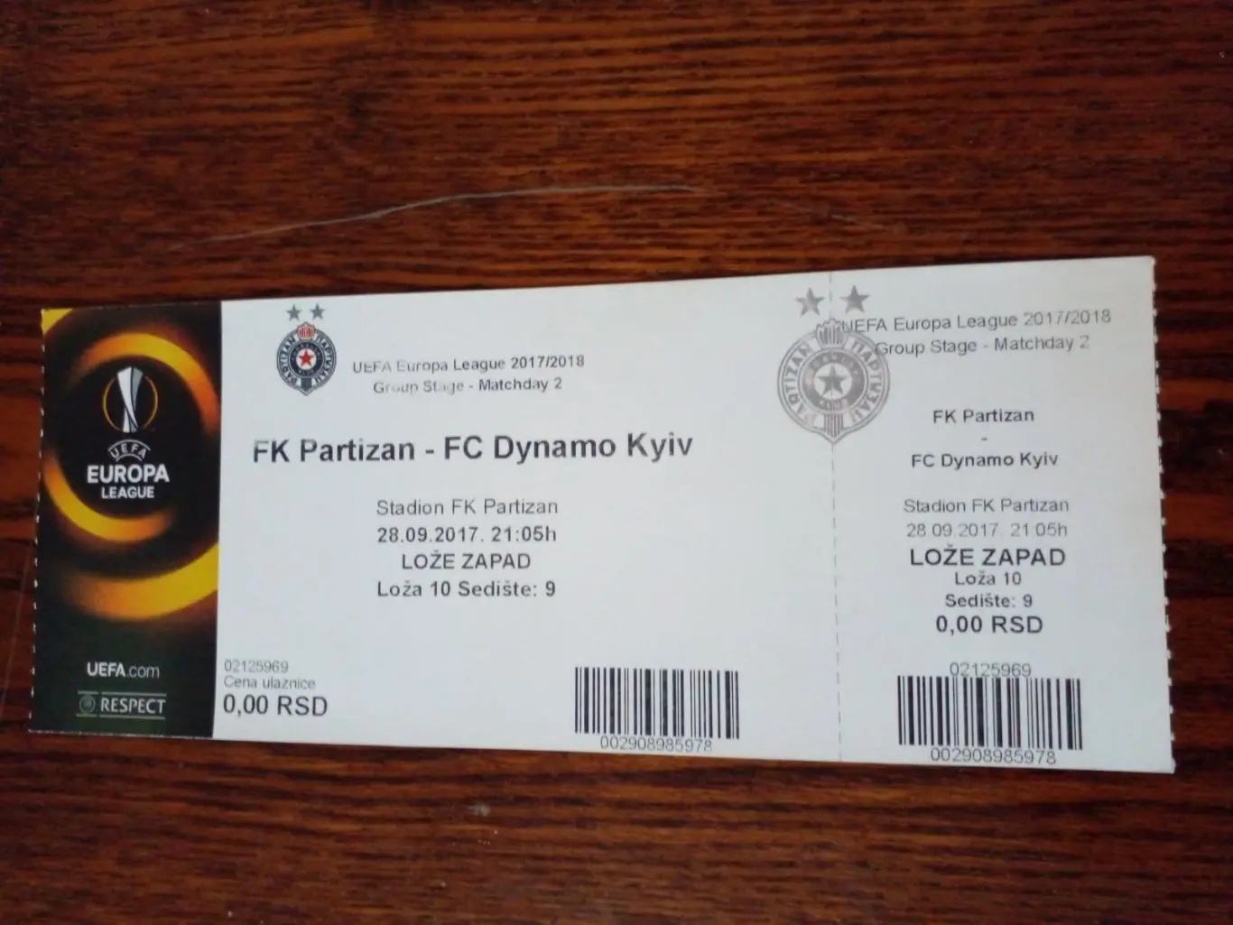 Партизан-Динамо Киев-2017