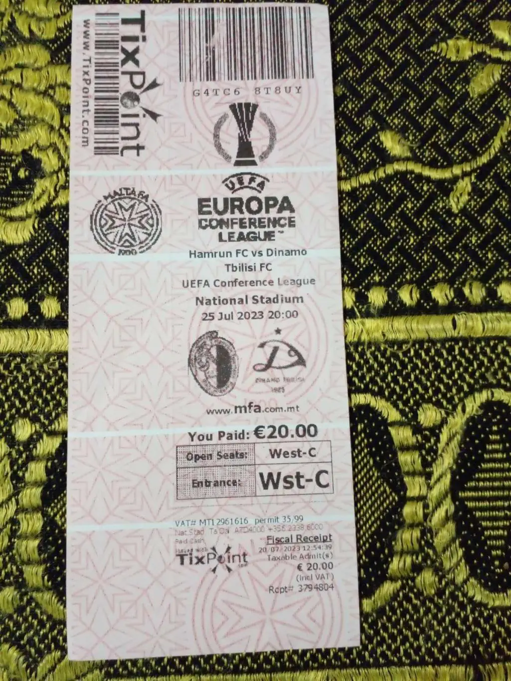 Хамрун Спартанс-Динамо Тбилиси-2023