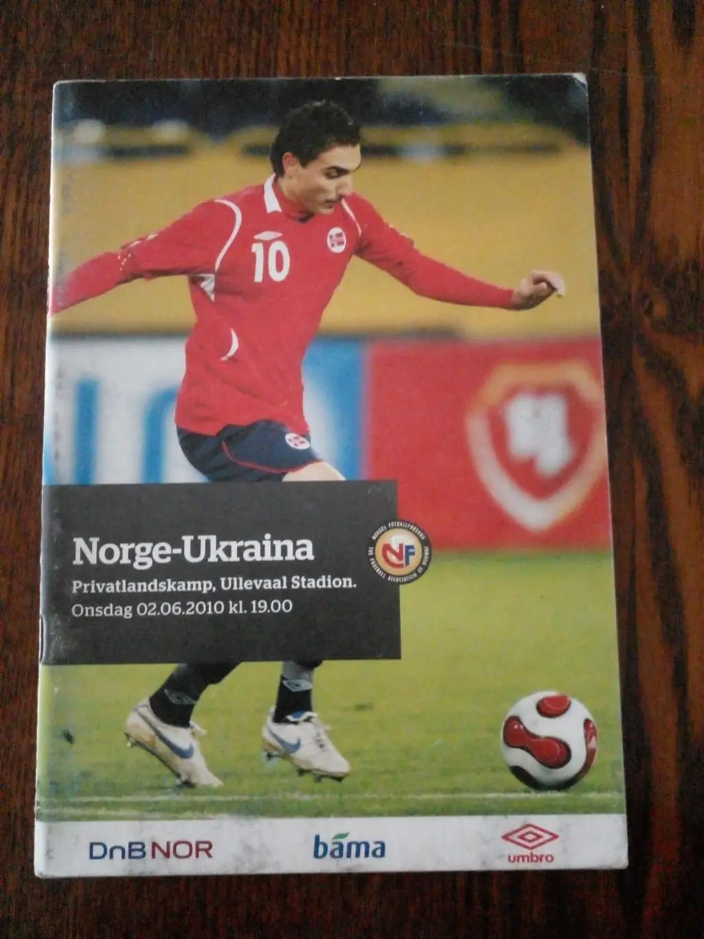 Норвегия-Украина-2010