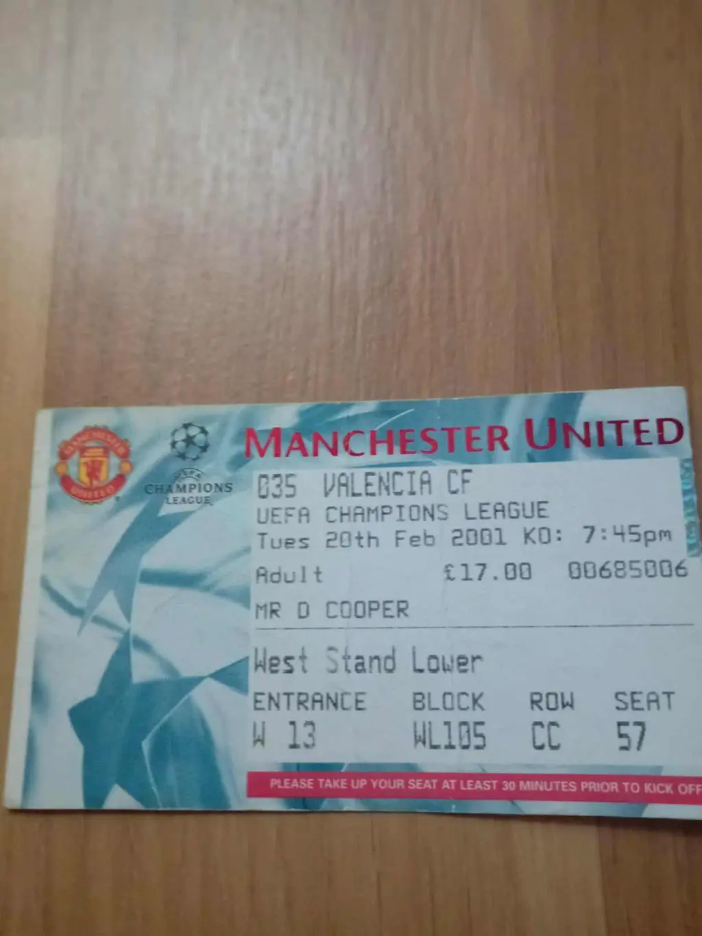 Манчестер Юнайтед-Валенсия-2001