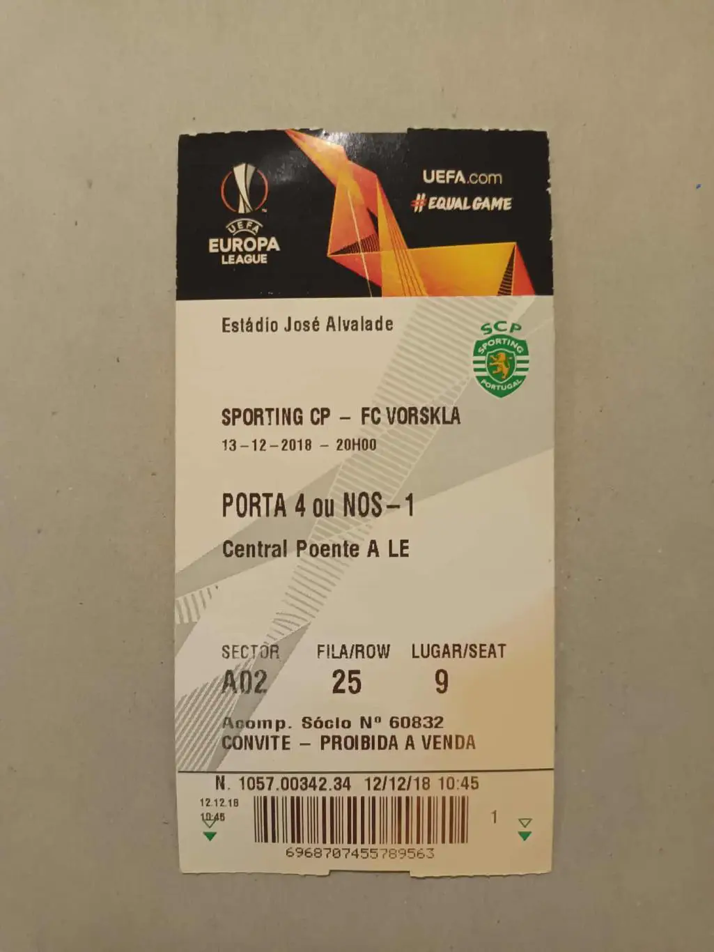 Спортинг-Ворскла-2018