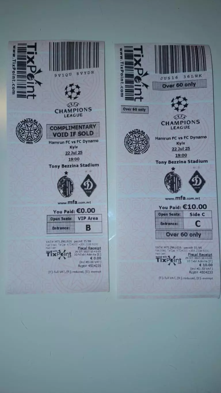 Хамрун-Динамо Киев-2025