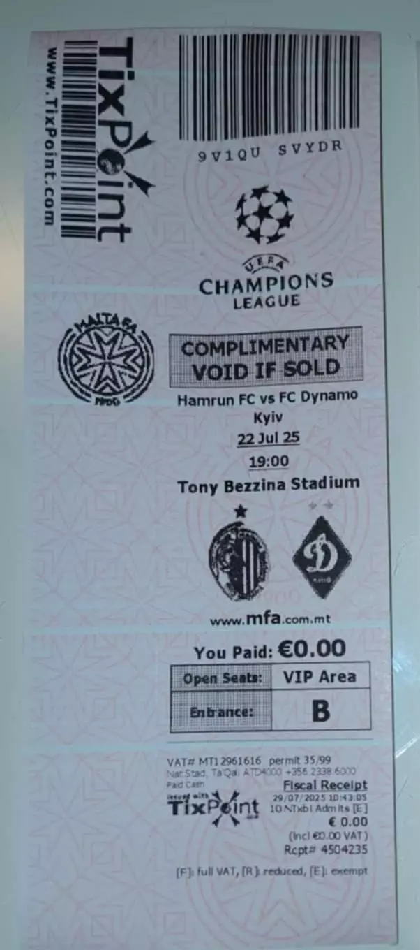 Хамрун-Динамо Киев-2025