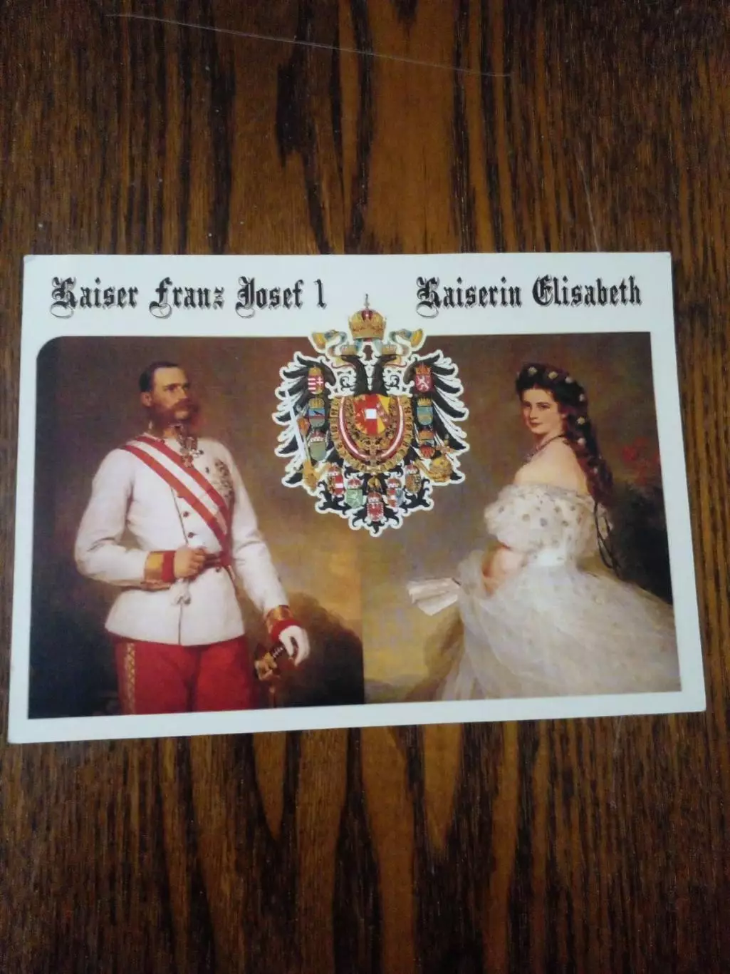 Кайзер Франц Иосиф с женой Елизаветой раритет