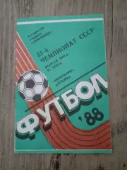 НЕФТЯНИК Ахтырка 1988