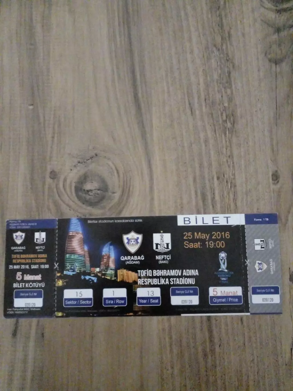 Карабах-Нефтчи-2016 финал кубка