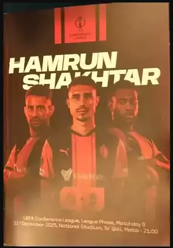 Хамрун-Шахтер-2025 Оригинал