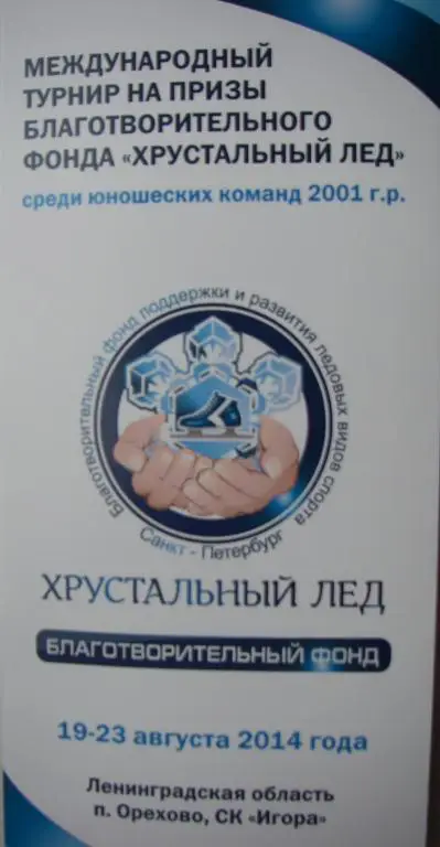 Турнир юношеских команд. 19 - 23 августа 2014.