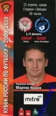 Кубок России 2009/2010: Амкар Пермь - Зенит Санкт-Петербург
