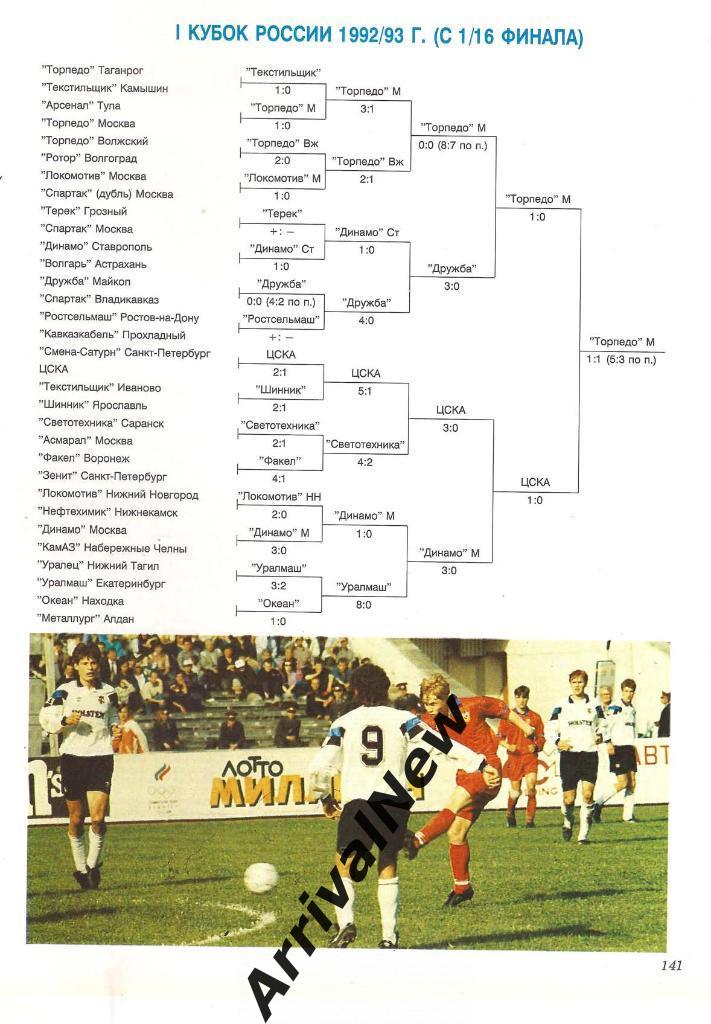 Все не так, как надо (Кубок России 1992/1993) 1