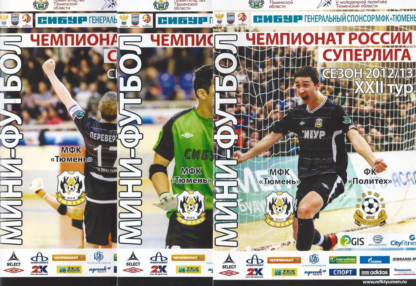 2012/2013 - МФК Тюмень - ВИЗ-Синара Екатеринбург (Плей-офф)