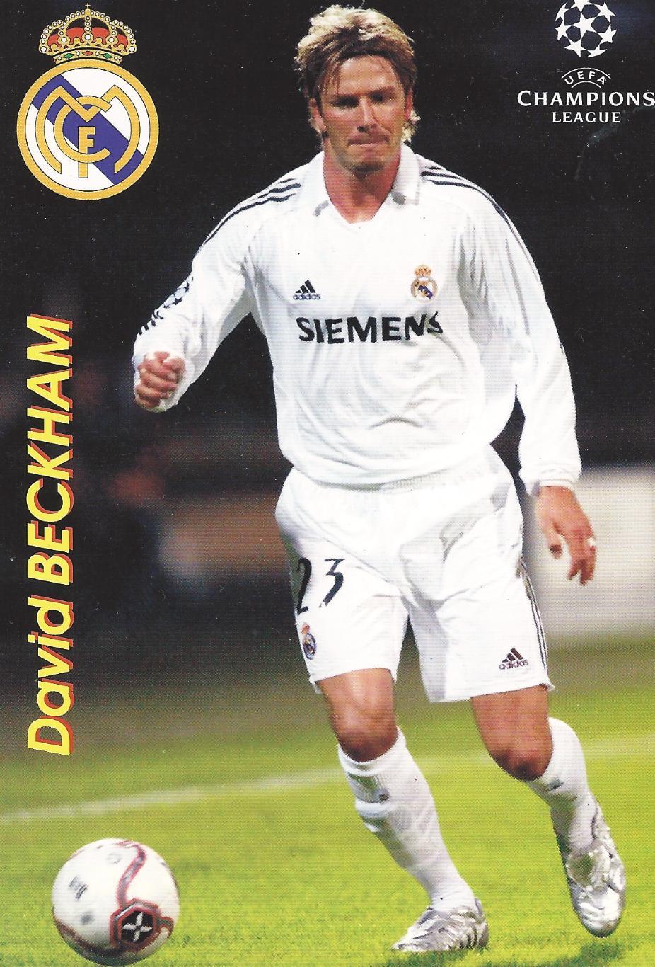 Дэвид Бекхэм (Реал (Мадрид), сборная Англии)