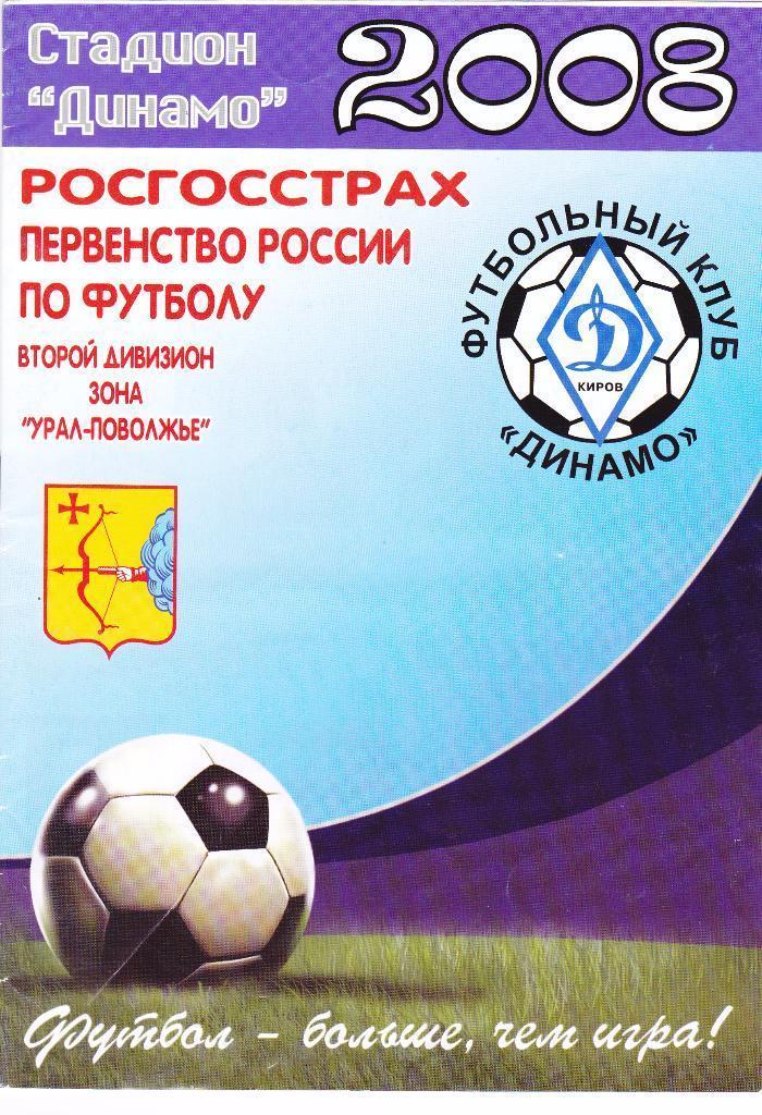 2008 - Динамо Киров - Рубин-2 Казань