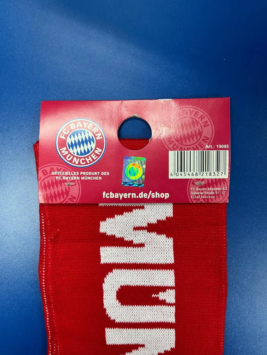 Шарф Бавария Мюнхен официальный 2