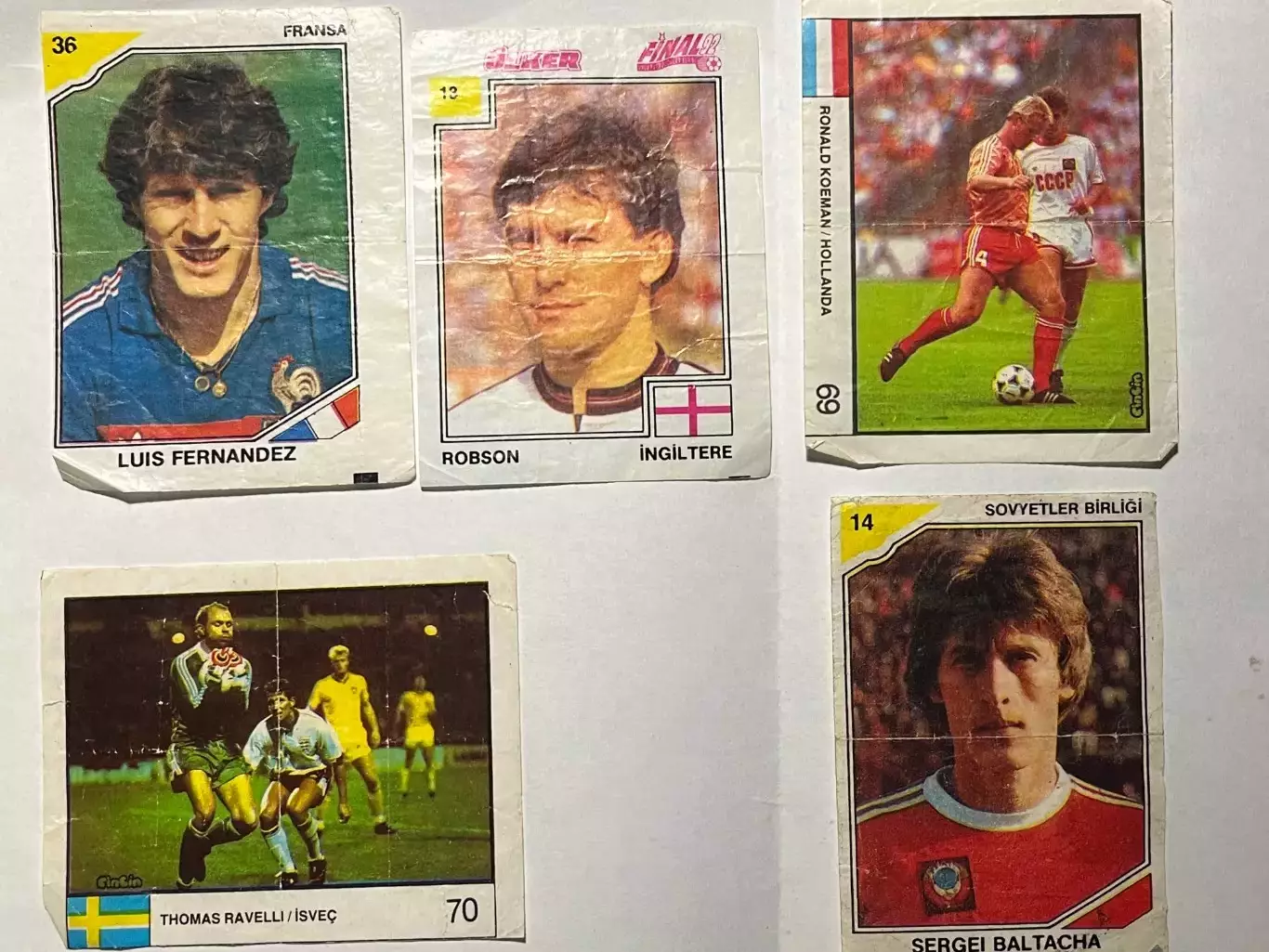 Вкладыши от жевательной резинки Final и другие 2