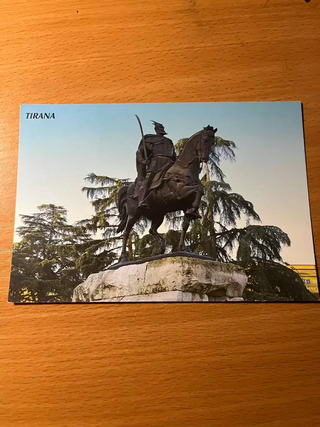 открытка Тирана Албания