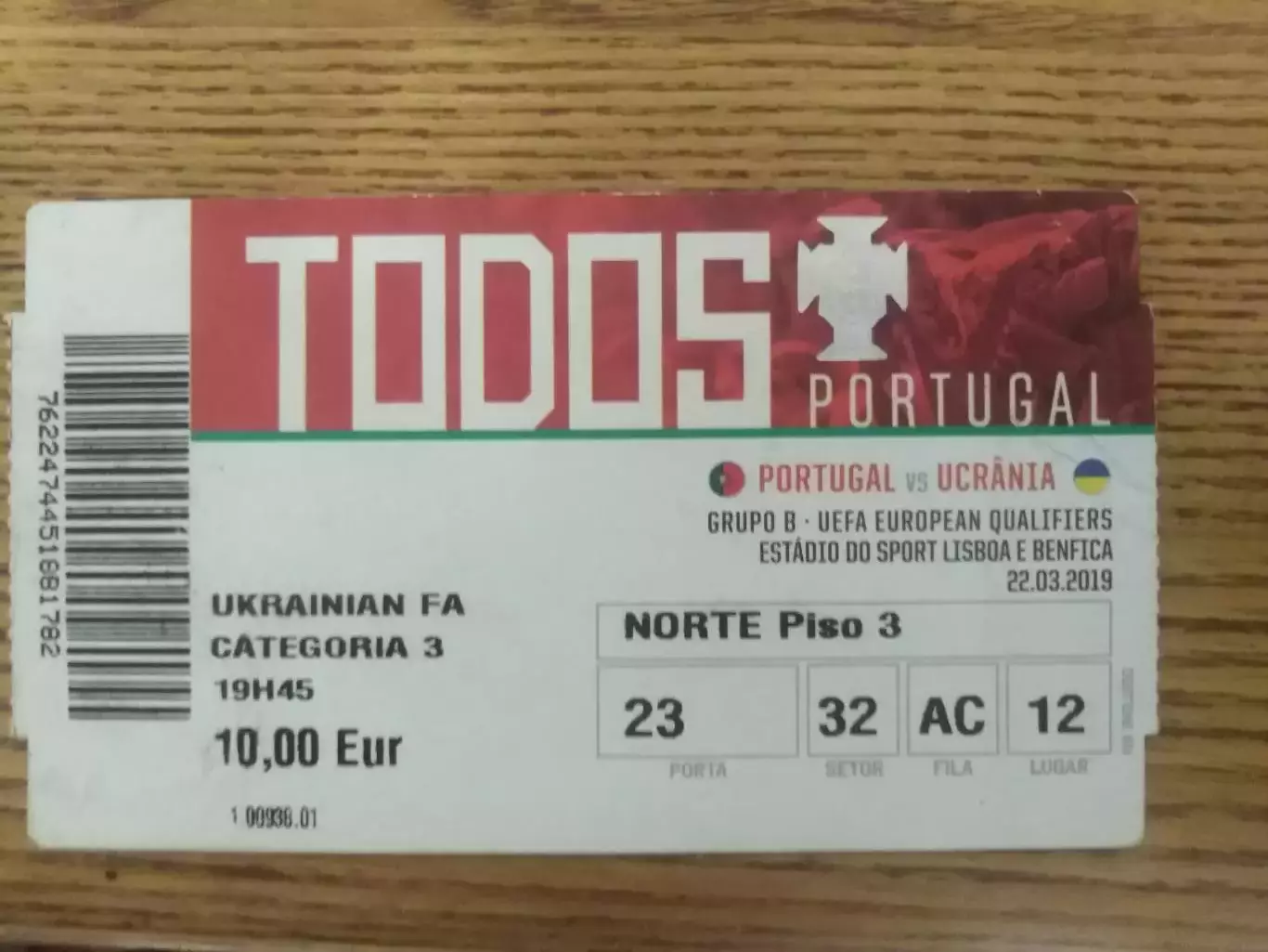 Португалия Украина 2019