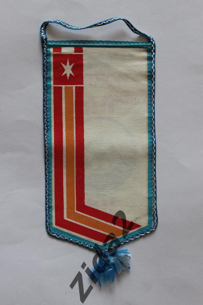 Вымпел. Спортивный клуб ИСКРА. (футбол). 80-е годы. 1