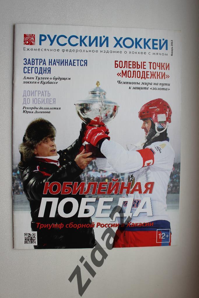Хоккей с мячом. Русский хоккей, январь 2013 г.
