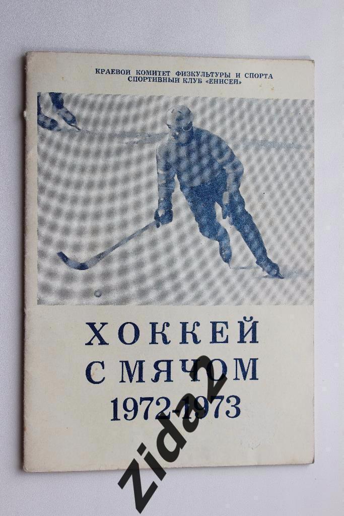 Хоккей с мячом. к/с Енисей Красноярск 1972- 1973 г.г.