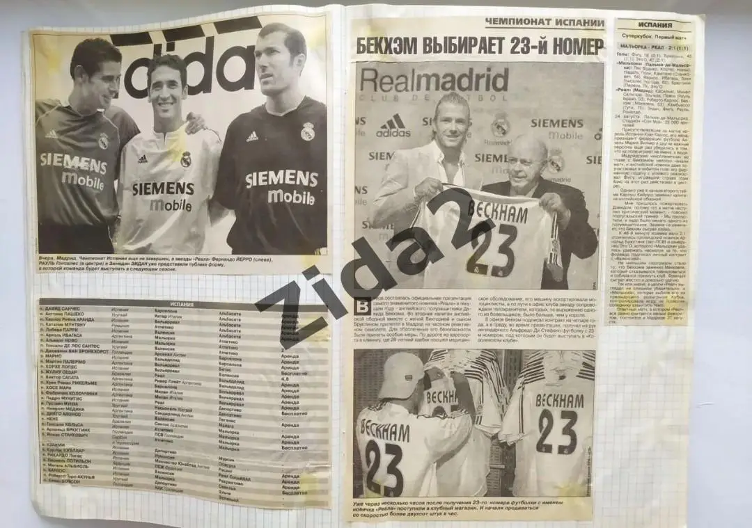 Футбол. Чемпионат Испании. 6