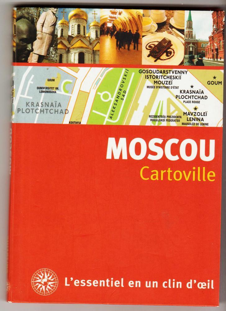 Moscou Cartoville, 2e edition - Guides Gallimard