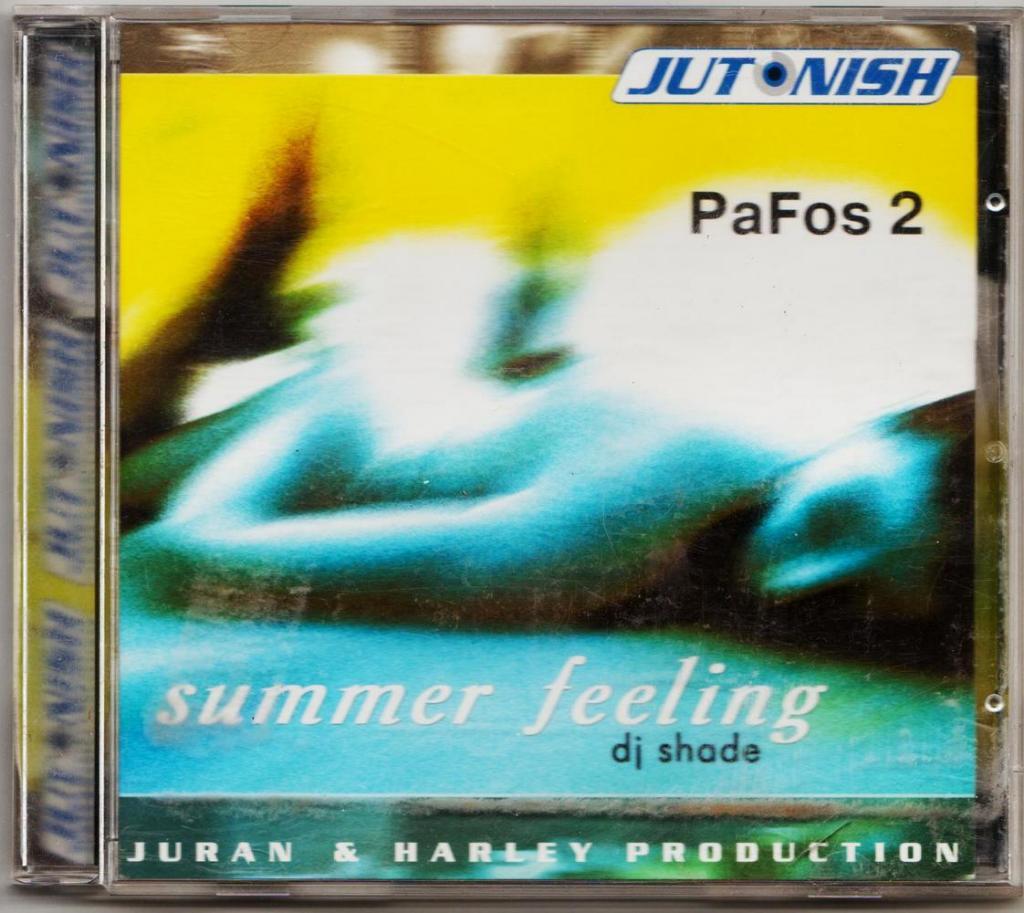 Редкий CD - DJ Shade: PaFos 2 - Summer Feeling, релиз 2003 года.