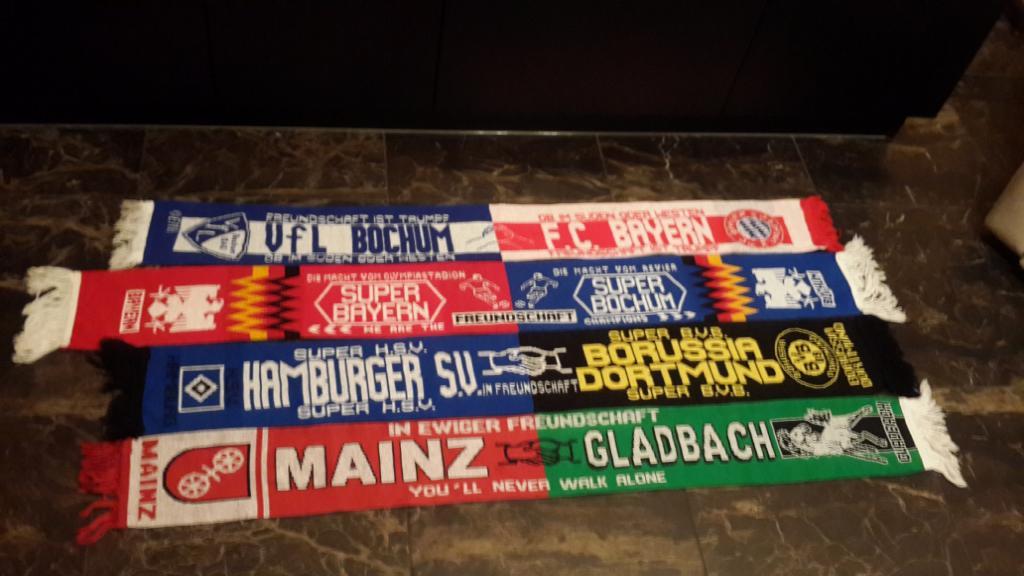 Футбольные шарфы Германии