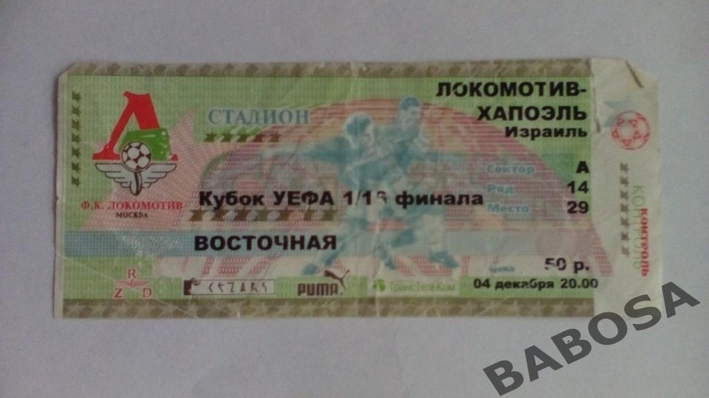 Спартак и Локомотив в еврокубках 2000х 3