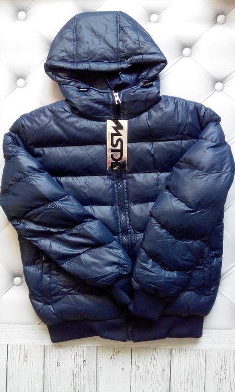Тёплая куртка для подростка размер l (рост 152/164)