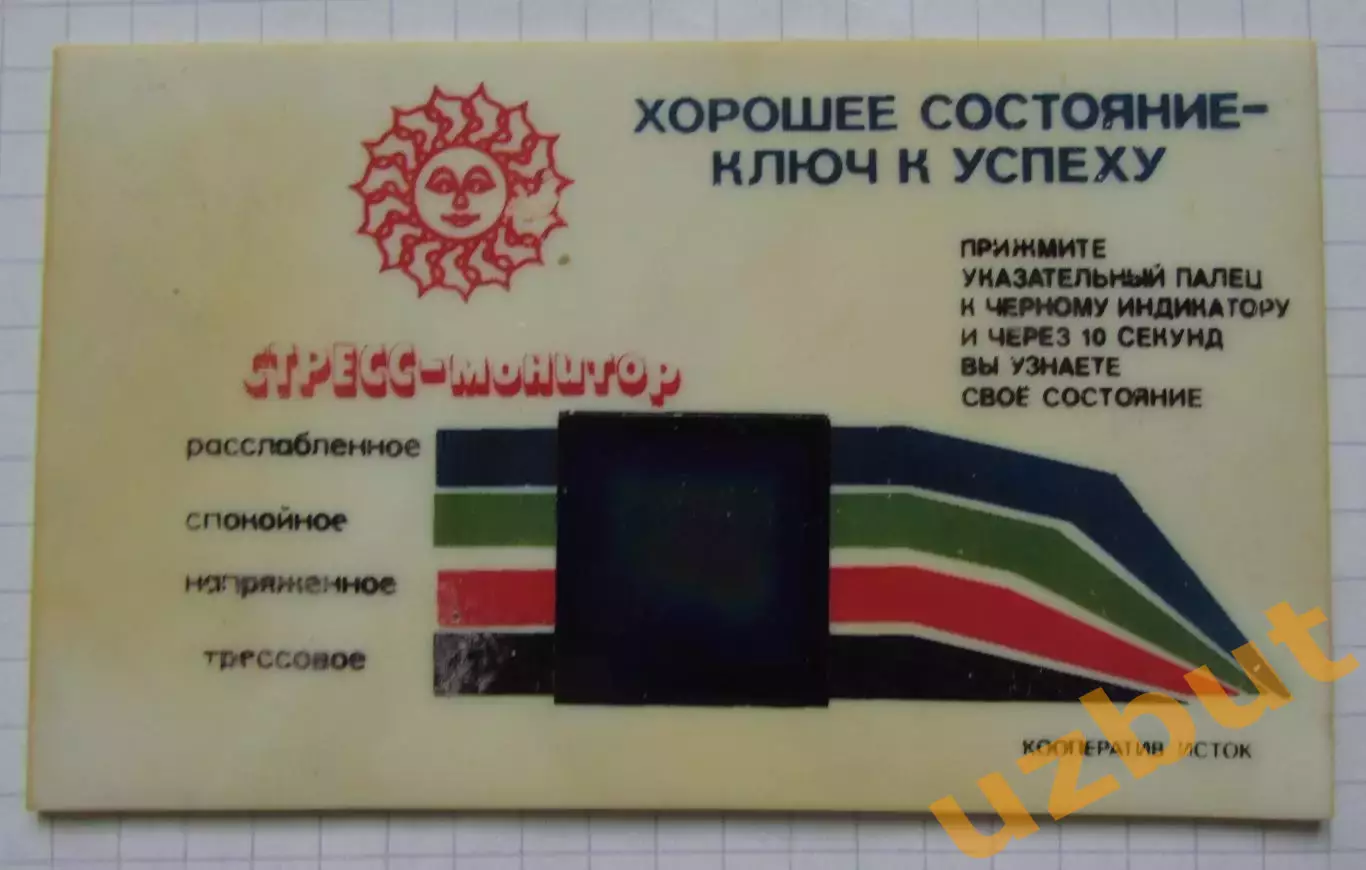Карта тестю Стресс монитор Кооператив 90-е