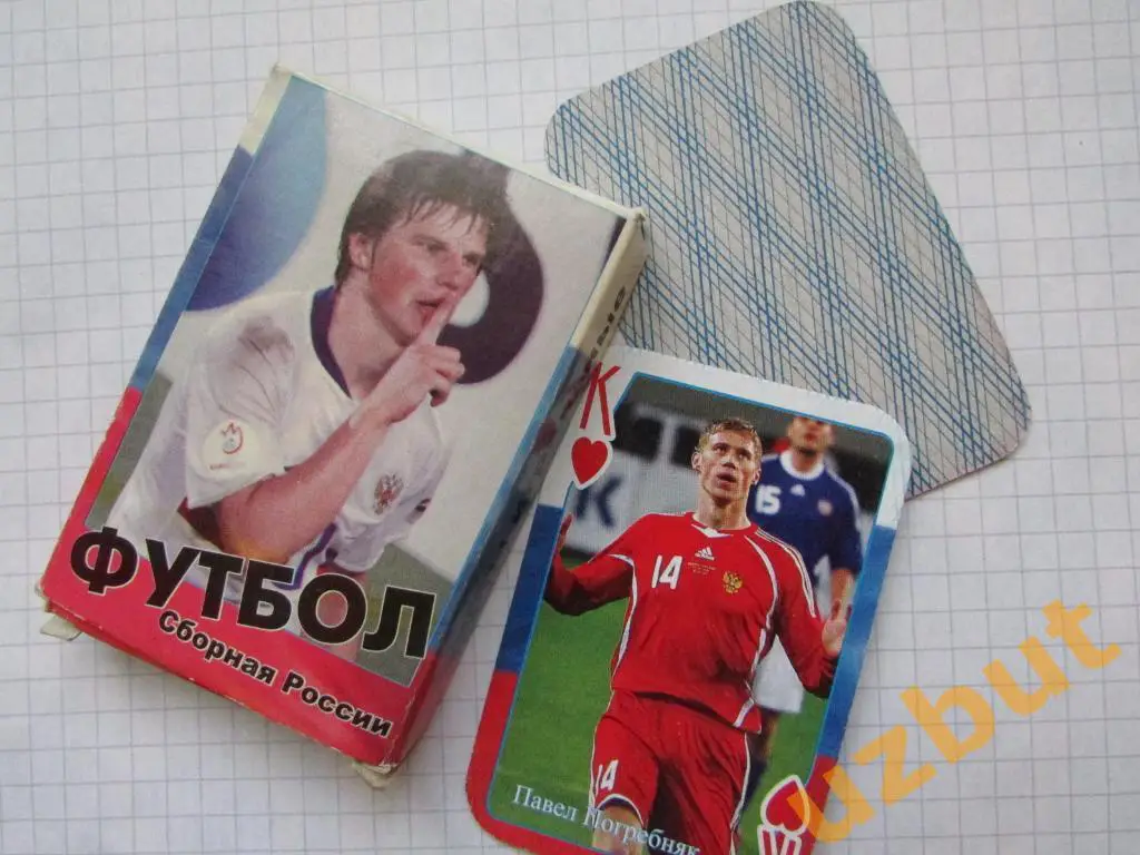 Игральные карты Сборная России по футболу 2006 г. - 36 шт 1