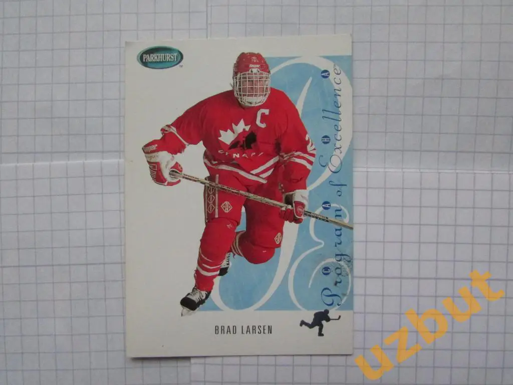 Карточка НХЛ Брэд Ларсен Brad Larsen Канада # se269 Parkhurst Upper deck 1994