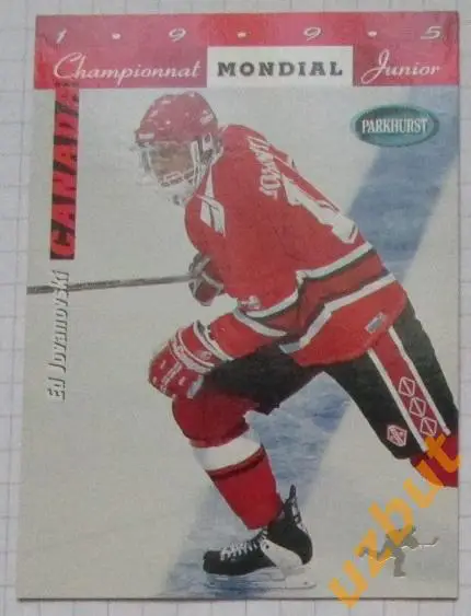 Карточка НХЛ Эд Жовановски Канада # se207 Ed Jovanovski Upper deck 1995