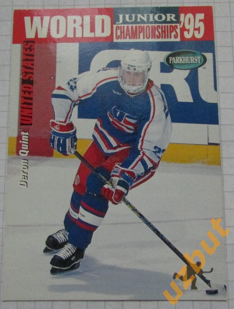 Карточка НХЛ Дерон Куинт США #se247 Deron Quint 1995