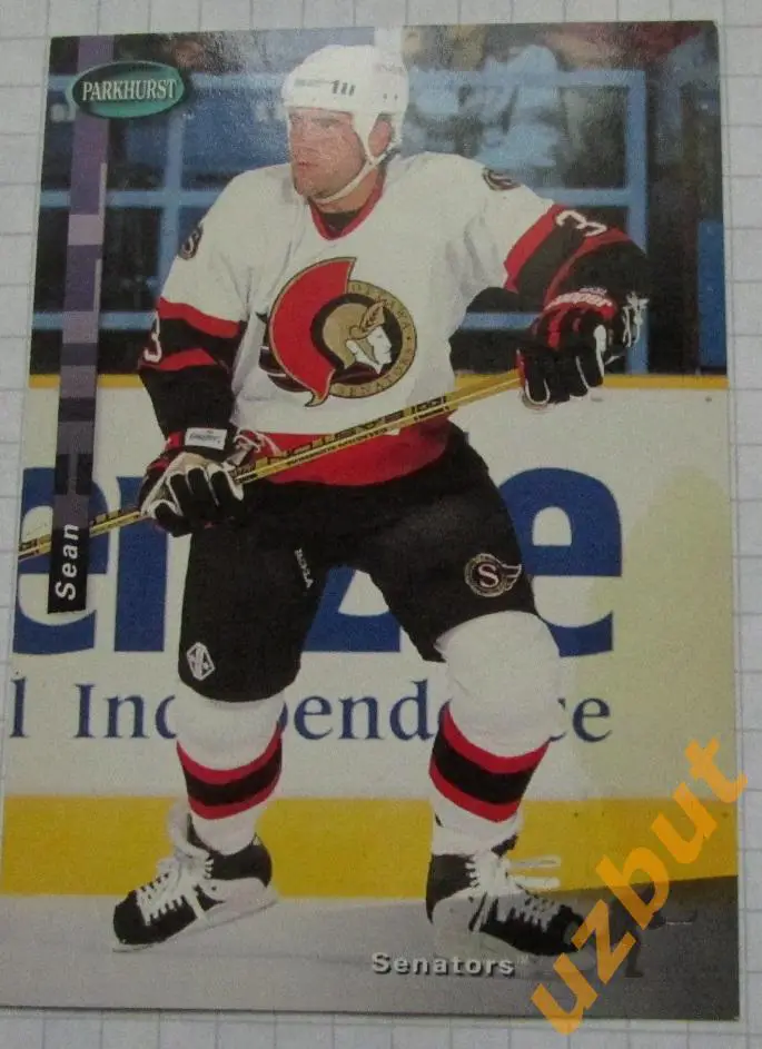 Карточка НХЛ Шон Хилл Оттава Сенаторз # se124 Sean Hill 1994