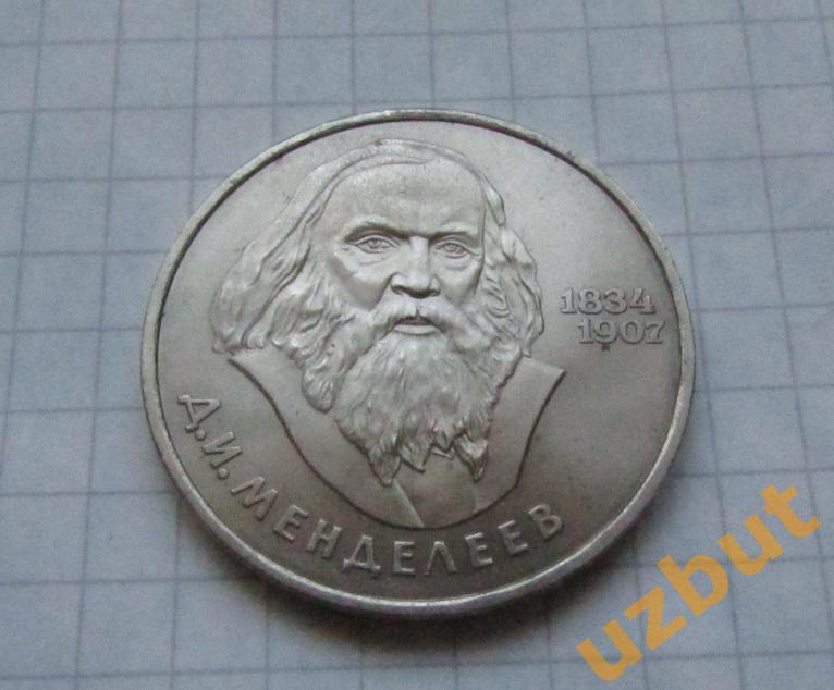 1 рубль СССР Менделеев (1)
