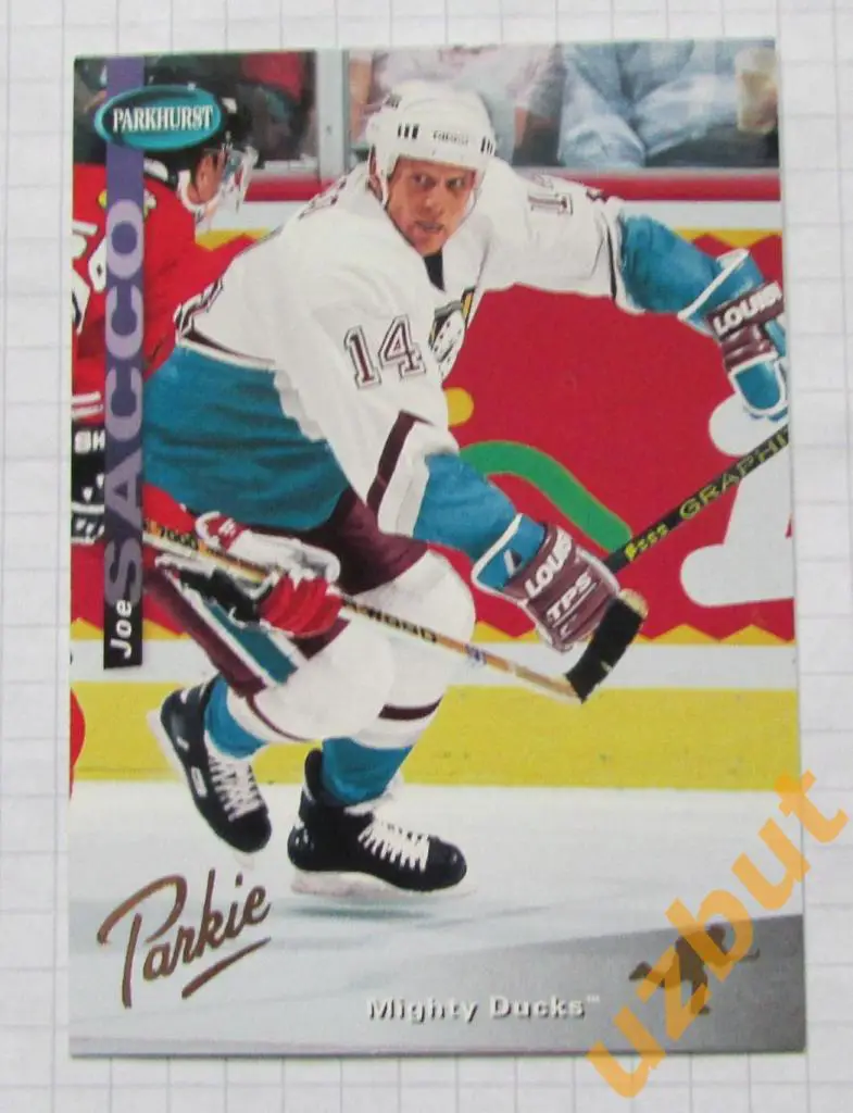 Карточка НХЛ Джо Сакко Майти Дакс # se 5 Joe Sacco 1994