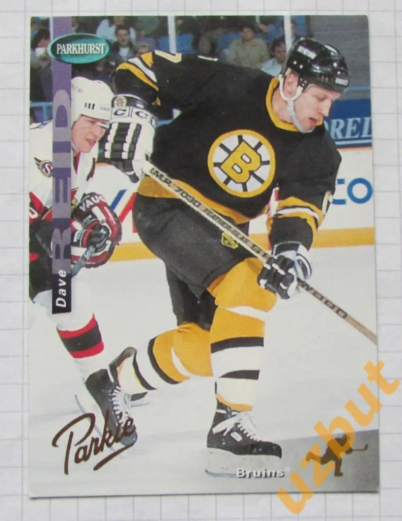 Карточка НХЛ Дэйв Рид Бостон Брюинз # se 12 Dave Reid 1994