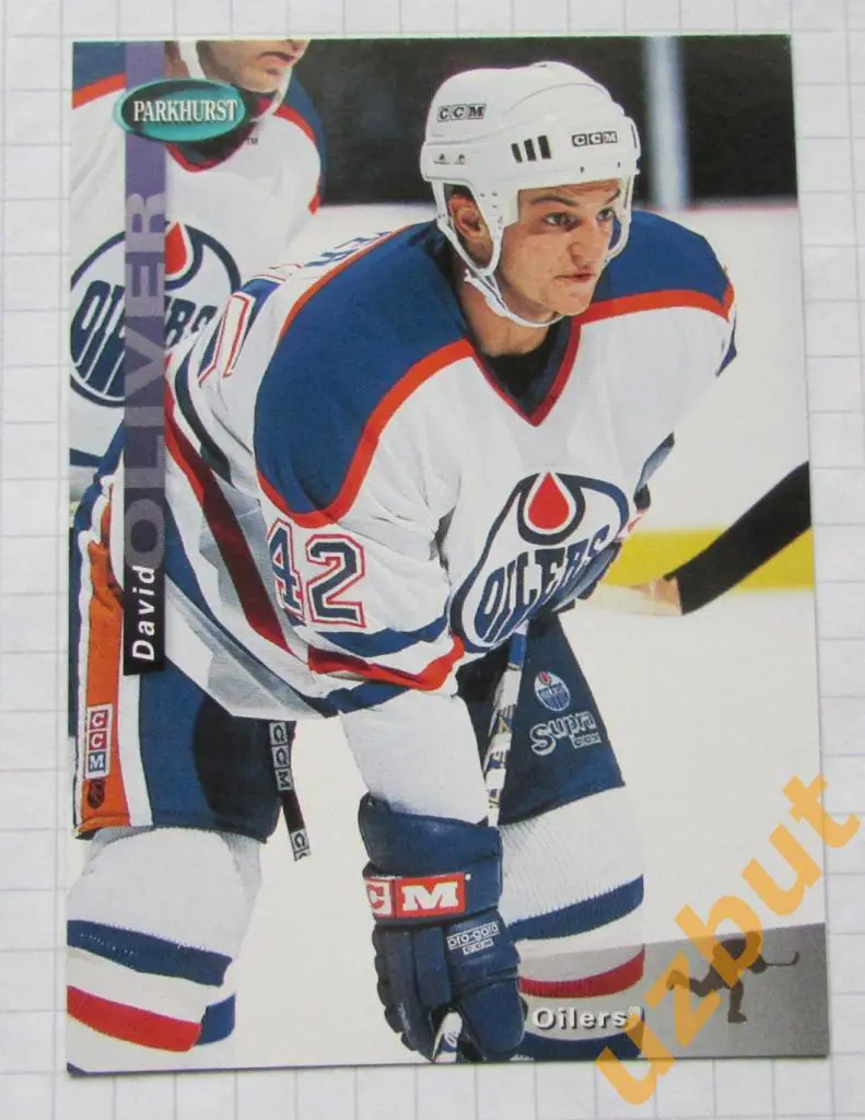 Карточка НХЛ Дэвид ОливерЭдмонтон Ойлерз # se 60 David Oliver 1994