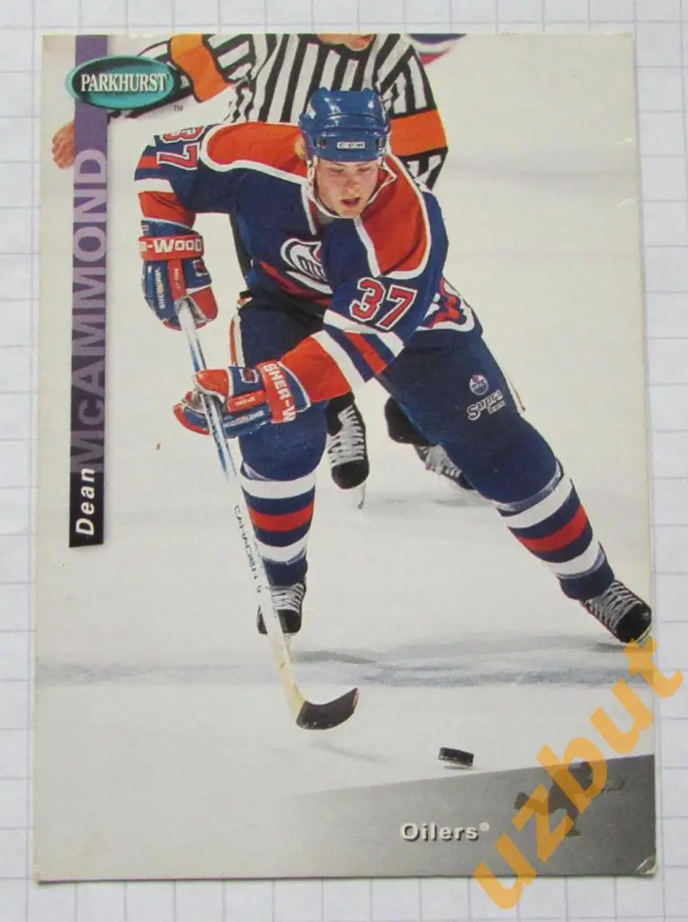 Карточка НХЛ Дин МакаммондЭдмонтон Ойлерз# se 62 Dean McAmmond 1994
