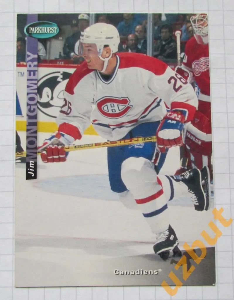 Карточка НХЛ Джим Монтгомери Монреаль Канадиенс # se 93 Jim Montgomery 1994