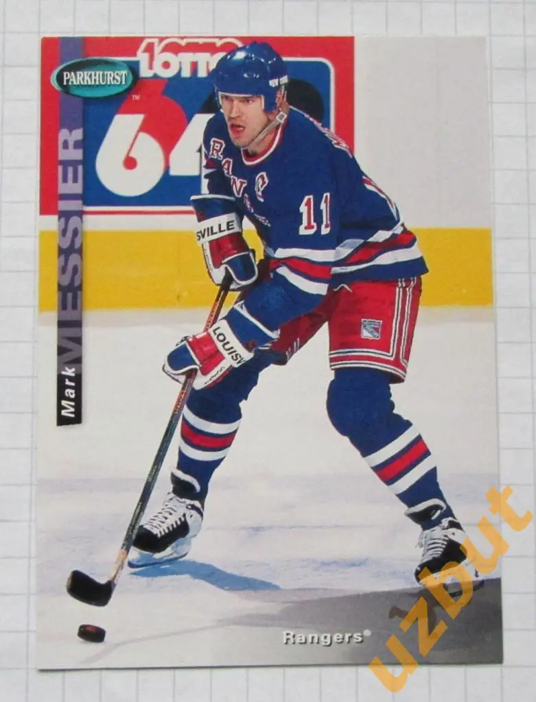Карточка НХЛ Марк Мессье Нью-Йорк Рейнджерс # se 113 Mark Messier 1994