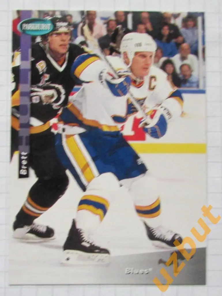 Карточка НХЛ Бретт Халл Сент-Луис Блюз # se 154 Brett Hull 1994