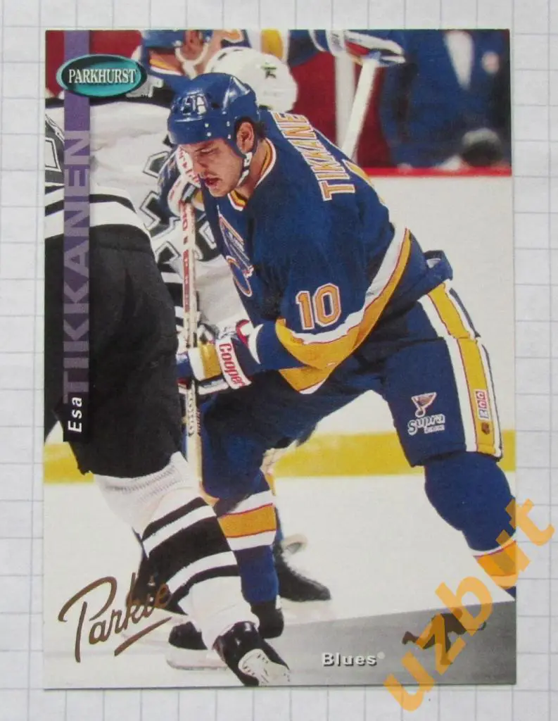 Карточка НХЛ Эса Тикканен Сент-Луис Блюз # se 157 Esa Tikkanen 1994