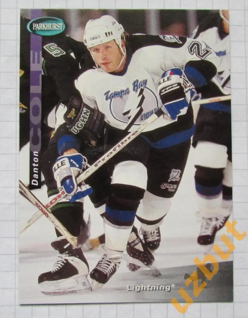 Карточка НХЛ Дантон Коул Тампа-Бэй Лайтнинг # se 169 Danton Cole 1994