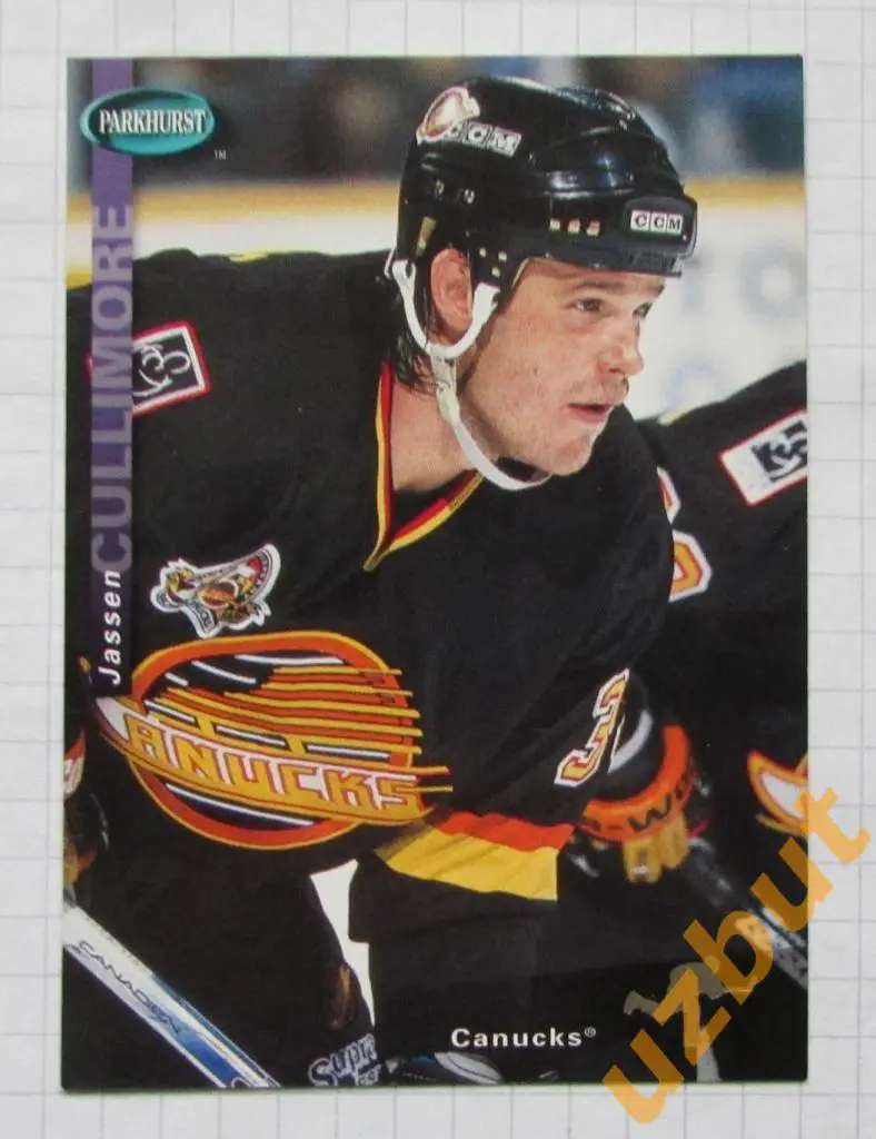 Карточка НХЛ Джассен Каллимор Ванкувер Кэнакс # 191 Jassen Cullimore 1994